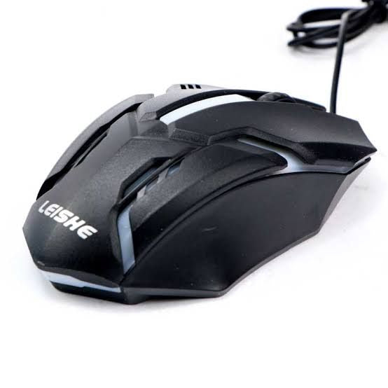 ماوس ألعاب RGB مزود بـ 7 أضواء و3200 نقطة في البوصة للبيع بالجملة مع سلك USB وإضاءة LED من سلسلة i