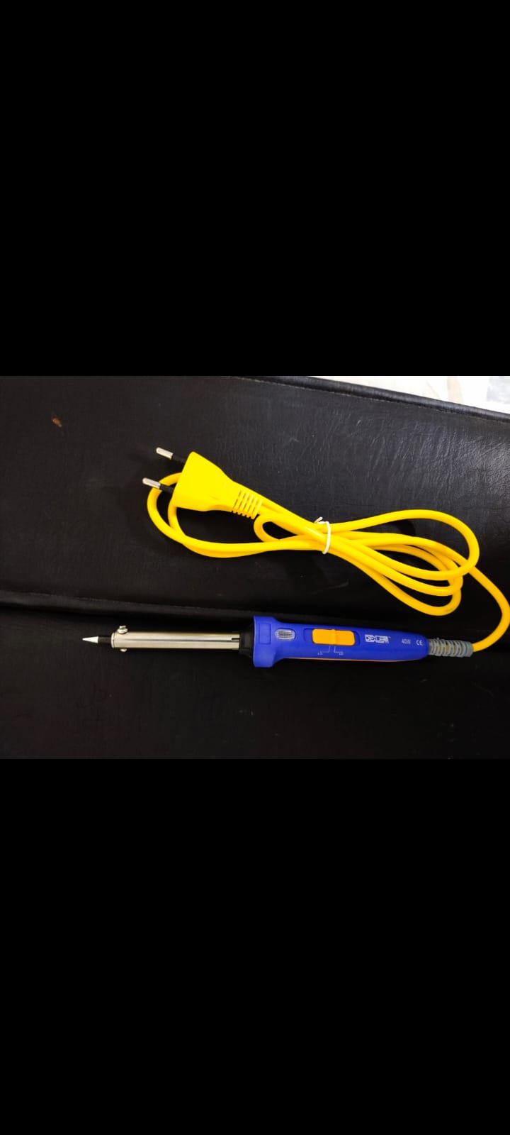 220V 40w to 60w Adjustable Electric Soldering Iron DEXLEM Adjustable Temperature Solder Iron with Quality Soldering Iron Tips and Kits Eu Plug Orignal