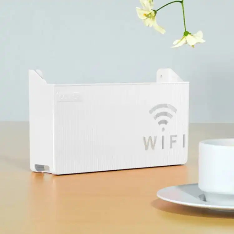 Wall-Mounted WiFi Router Box - Organize Wires (Black/White/Gray)