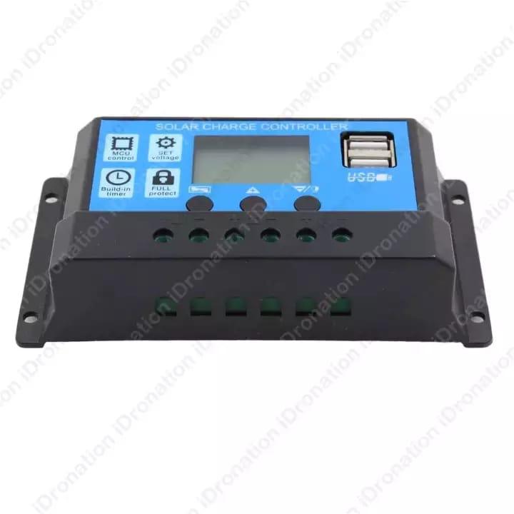 LCD Display PWM Solar Panel Controller Battery Charger Charge Solar Controller Regulator 50A 30A 20A 10A 12V