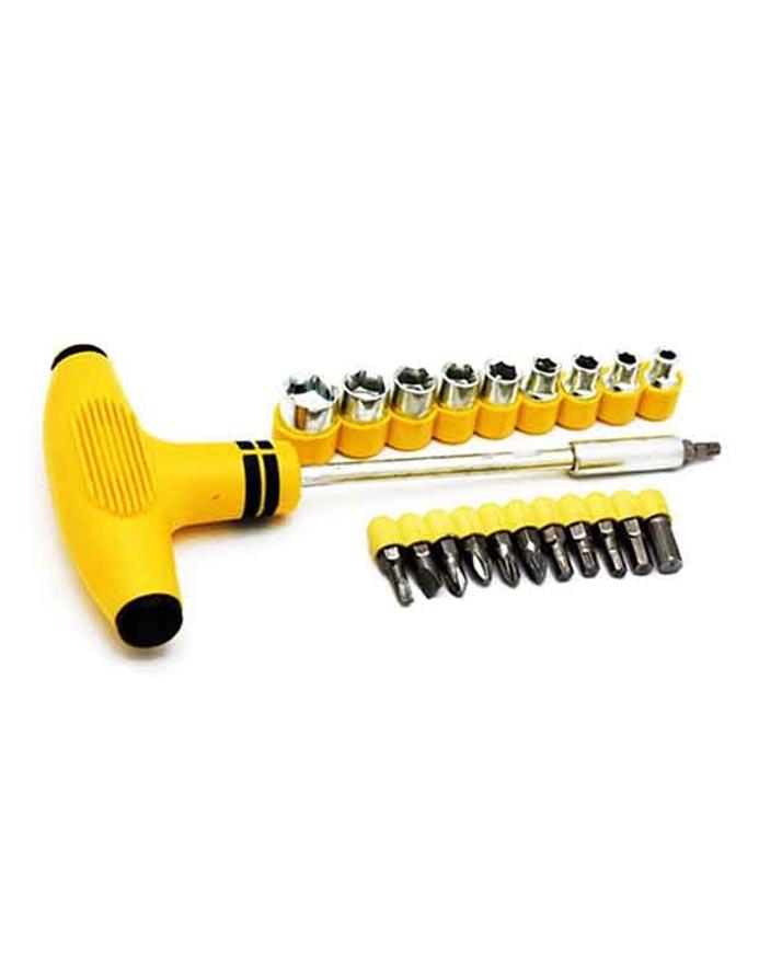 Socket And Bits Tools Set - 24 Pcs