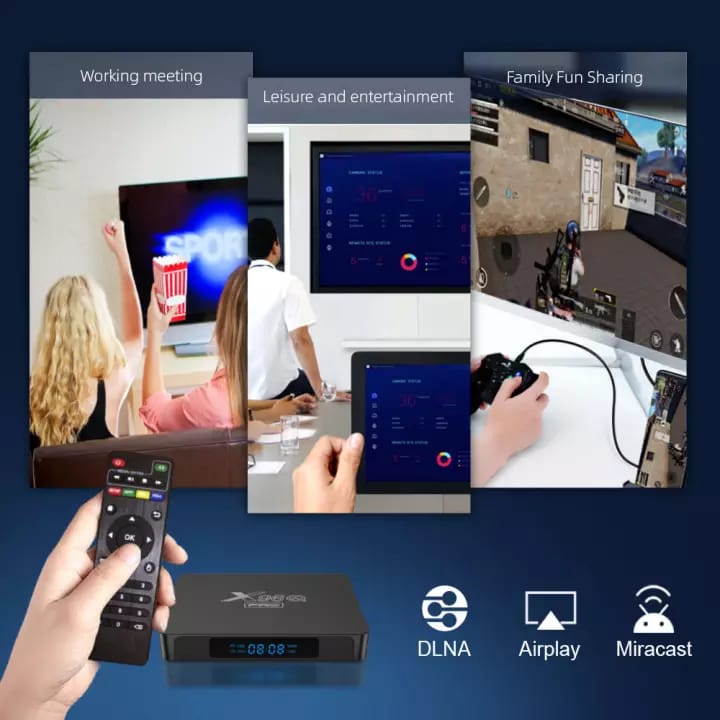 [2021 NEW] BINZU X96Q PRO Android 10 TV Box 4GB 64GB 32GB All winner H313 Dual WIIF 4K UHD Anti shake power full smart tv box Wifi HDMI 2.0 Googl play Netfli outubHulu Media Player