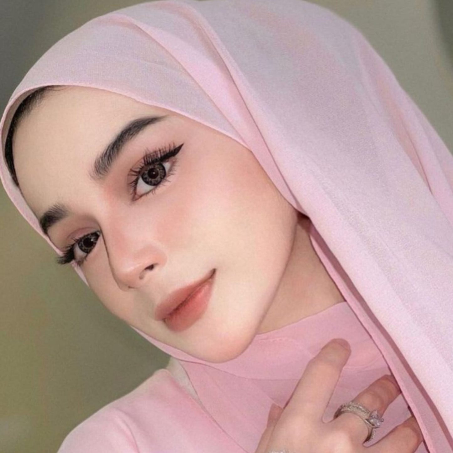 Self Textured Premium Quality Turkish Plain Hijab Scarfs Muslim Wear