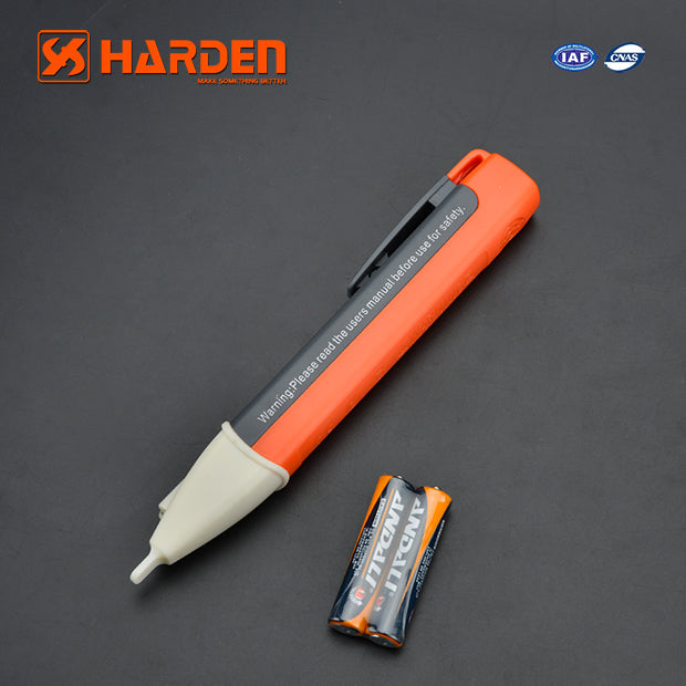 Harden Professional Non-Contact Voltage Detector (660021) | Fire-Proof ABS Cover | High-Precision Electric Voltage Tester for Home & Industrial Use