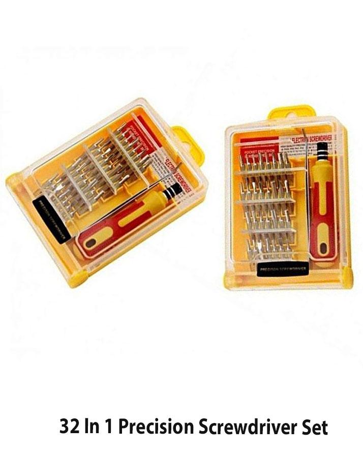 32 In 1 Precision Screwdriver Set - Multi Color