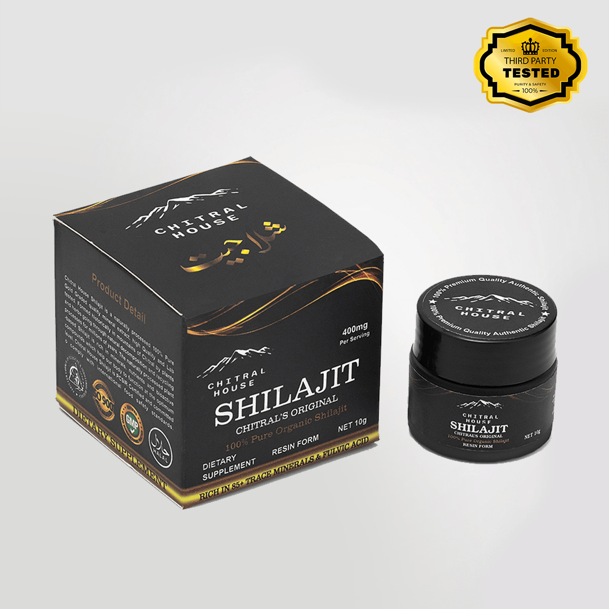 Organic Shilajit Resin | Pure Himalayan Salajeet