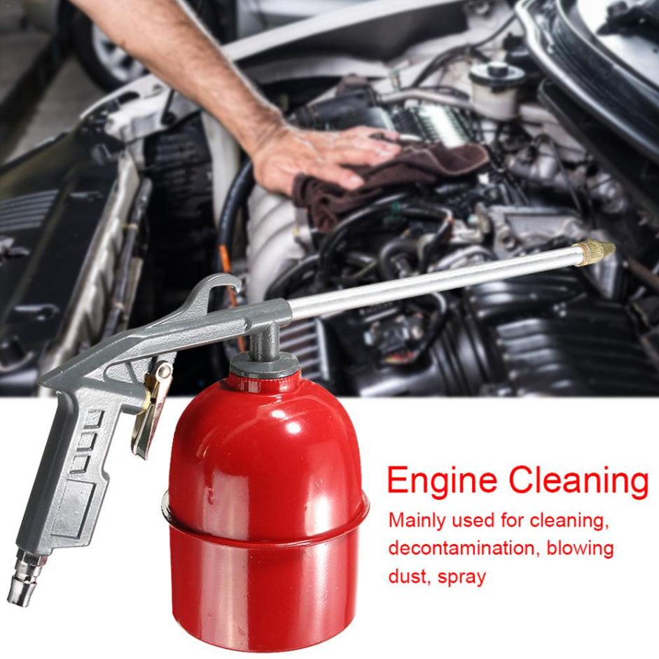 Car Engine High Pressure Cleaning Gun Cleaner Solvent Air Sprayer Washer Auto Degreasing Siphon Tool Car Cleaning Washing Gun