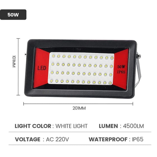 Outdoor Led Light 50W 100W Flood Light AC220V Spotlight IP65 Waterproof LED Street Lamp Landscape Lighting Garden Reflector Led