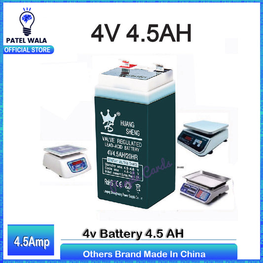 Rechargeable Battery 4V 4.5AH / 4V 4.5AH Sealed Lead Acid Rechargeable Battery / Battery Digital Scale