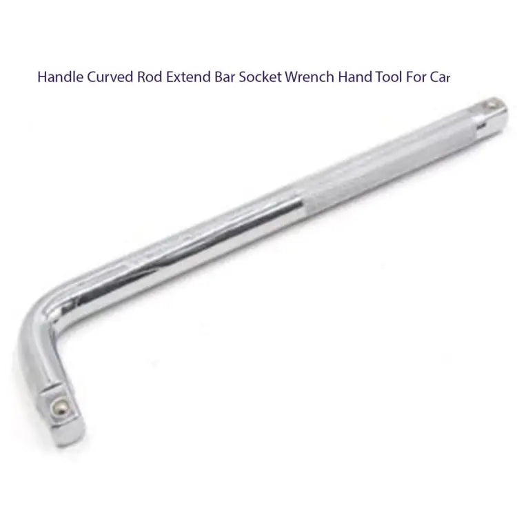 Handle Curved Rod Extend Bar Socket Wrench Hand Tool