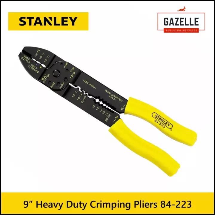 Heavy Duty Crimping Pliers 9" - 84-223