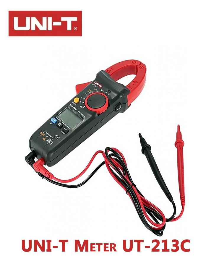 Ac/Dc Clamp Meter With Trms - Ut 213C - Red - Black