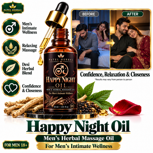 Patel Herbal Happy Night Oil – 30ml