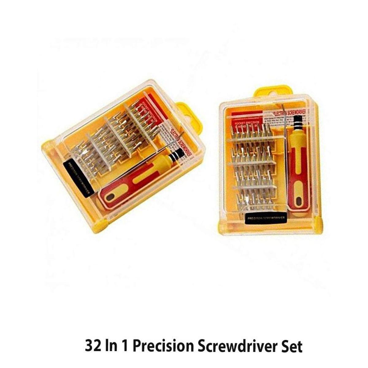 32 In 1 Precision Screwdriver Set - Multi Color