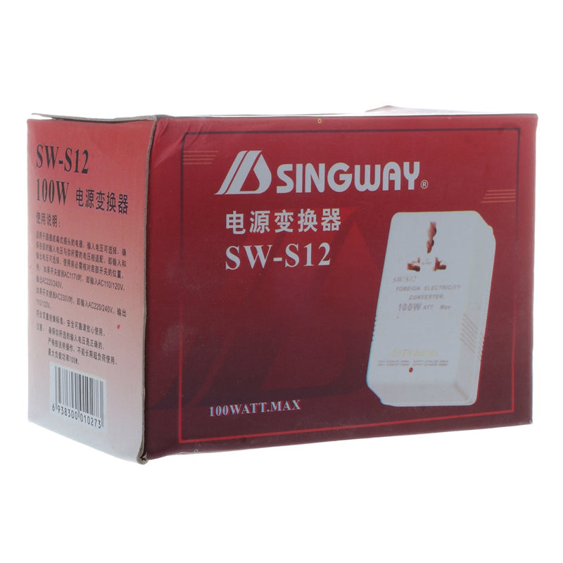 SINGWAY 100W   /  150W   /  500W   110V/120V to 220V/240V Step-Up&Down Voltage Converter Transformer SINGWAY 220 to 110V bidirectional Step Down Voltage Converter Transformer Travel Dual Channel Power Converter