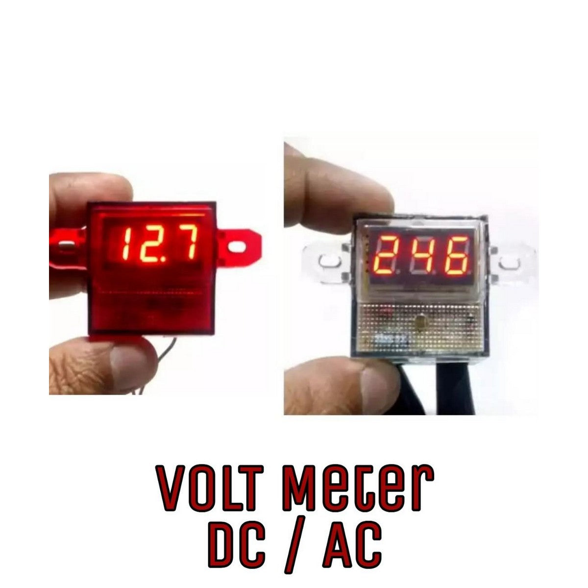 Digital DC Volt Meter 8V To 30V DC /New Digital AC Volt Meter For Electric Panel