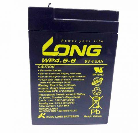 LONG 6 volt Dry Battery 6V 4.5 AMP Dry Battery LONg