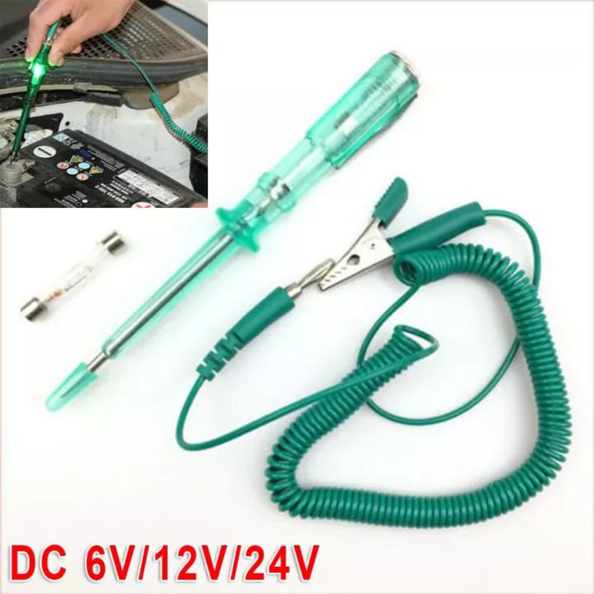 automotive Test Light 12v Dc 6v-24v Car Lamp Voltage Circuit Tester System Detector Probe Test Lights Electrical Wire Circuit Tester