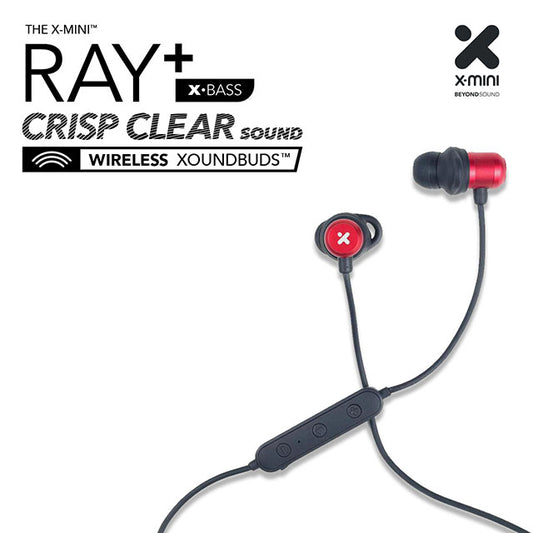 X-mini Ray+ IPX5 water-resistant, deep Bass, for iOS and Android Bluetooth Headset  (Slate, In the Ear) TWS F9 True Wireless Earbuds Bluetooth 5.0 with Active Noise Cancellation Sport Earphones V5.0 Stereo Headphones with Power Bank, in Ear Built in Mic -