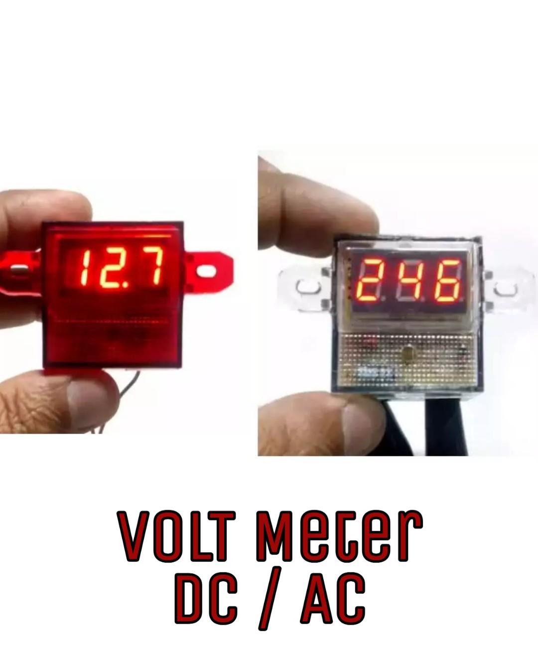 Digital DC Volt Meter 8V To 30V DC /New Digital AC Volt Meter For Electric Panel