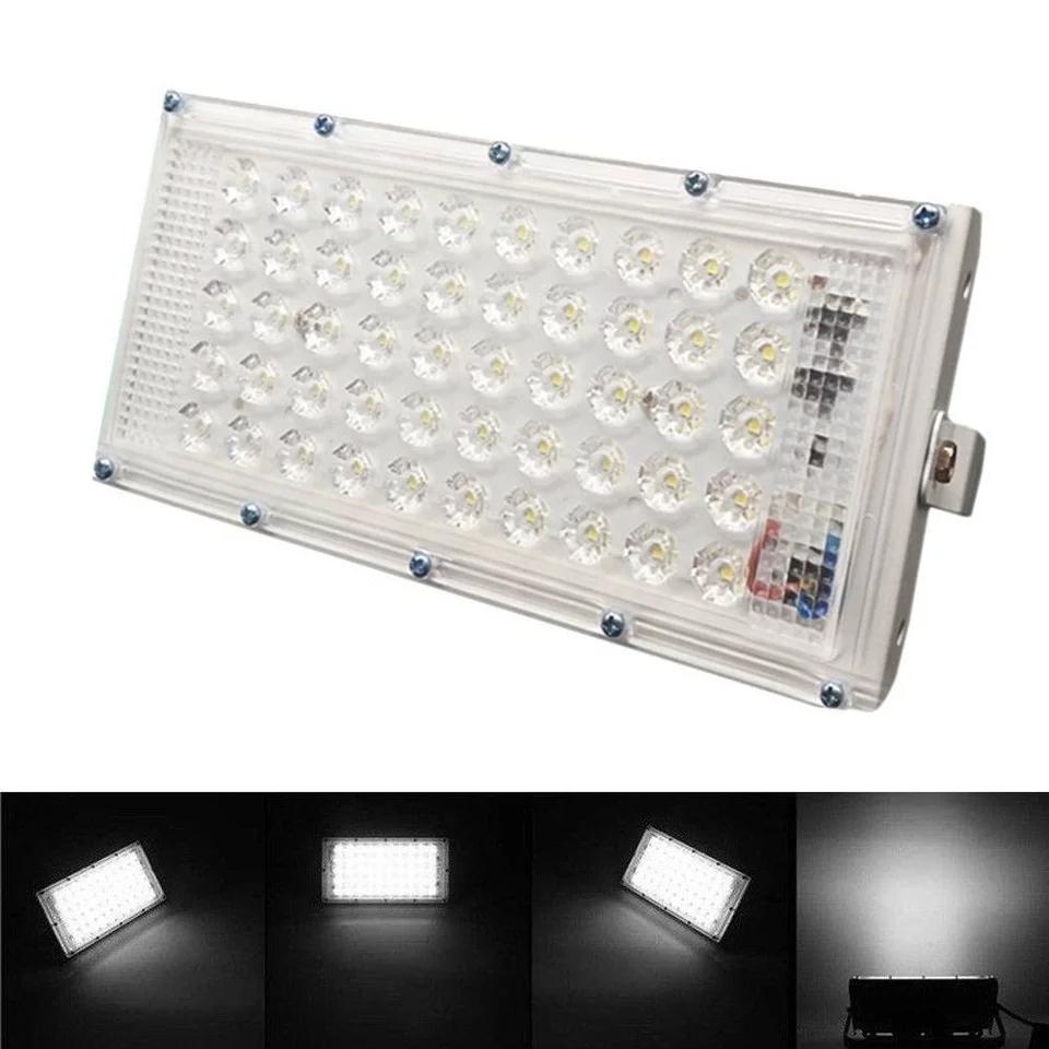 Aluminum 50 LED Flood Light Waterproof Outdoor Garden Landscape Lamp 220V 50W