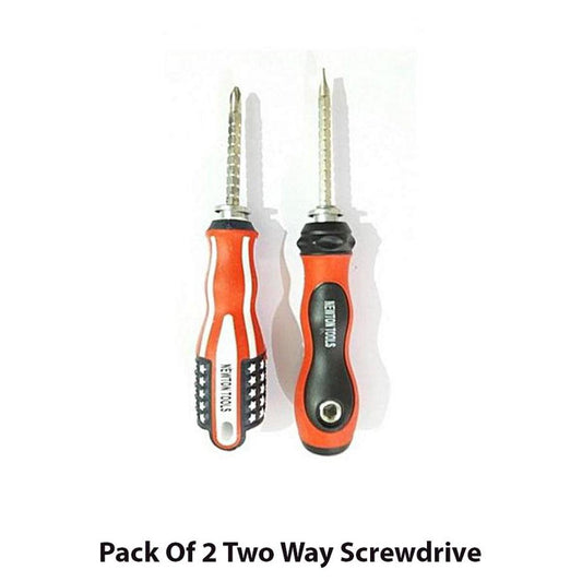 Pack Of 2 Two Way Screwdriver