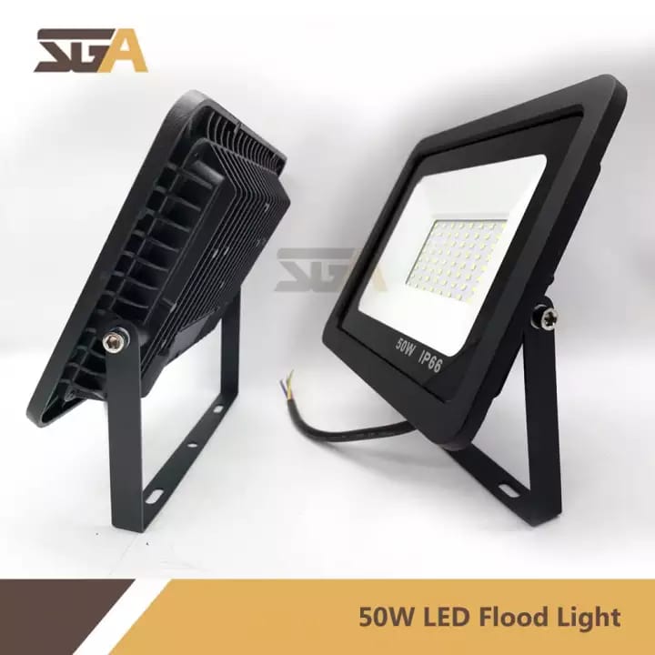 50W LED Flood Light ( Daylight white ) AC 220V LED SMD CHIP IP66 WATERPROOF spot light Super Bright Wall Outdoor Spotlight landscape light Garden Lamp Signboard Lampu Spotlight lampu led Apex Led Flood Light 50w pure Waterproof