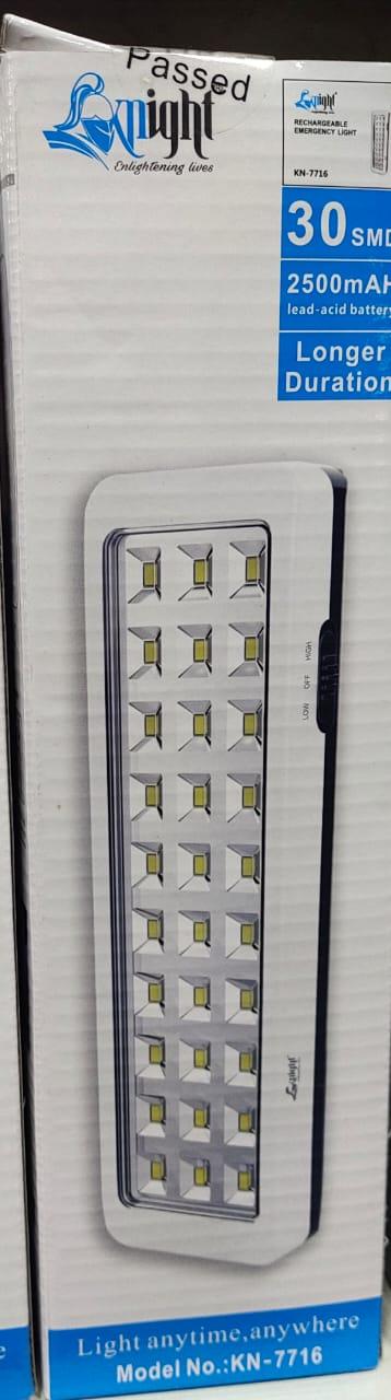 30 SMD LeD light Rechargeable LED Emergency Light KN-7716