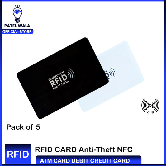 RFID Anti-Theft Shielding NFC Blocking Card - 13.56MHz Thin IC Card for Access Control & Time Attendance