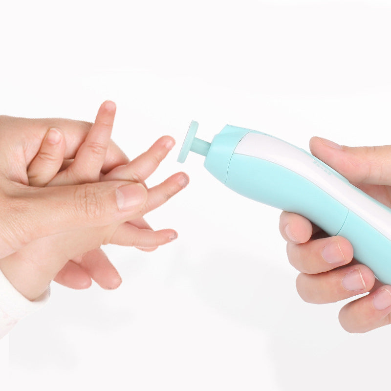 High-Quality Electric Baby Nail Trimmer | Kid-Friendly Nail Cutter & File for Safe Grooming