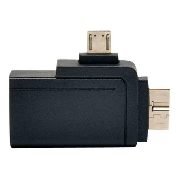 Tripp Lite 2-in-1 OTG Adapter, USB 3.0 Micro B Male and USB 2.0 Micro B to USB A