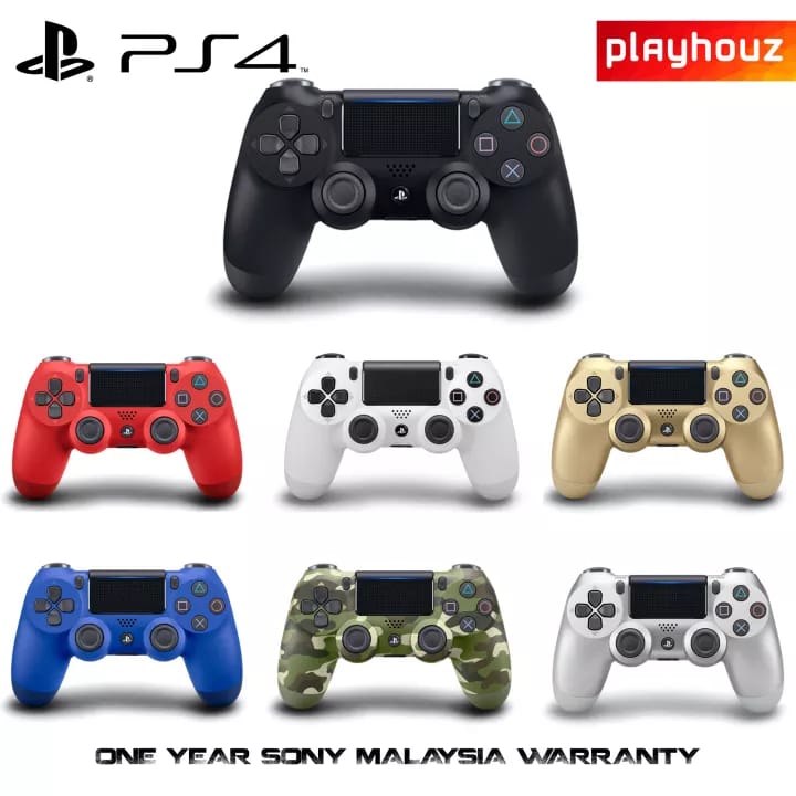 PS4 Sony PlayStation CUH-ZCT2G PS4 Controller DualShock 4 (Original) 1 Month Warranty Sony DualShock 4 Wireless Controller V2 for Playstation PS4 Gaming Joystick CHEMIST GAMING SONY PS4 CONTROLLER -OEM VERSION PS5