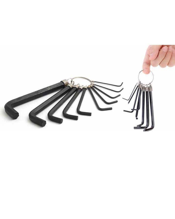 Tera Hex Tool Set - 10Pcs - Black