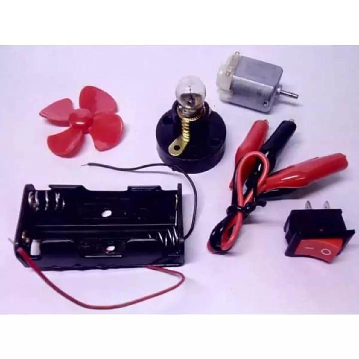 Students Experimental Products Electricity board Accessories Mini Pack of 7 Student Experiment Power DIY Projects KIT