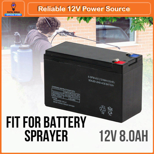 12V 7.0Ah Rechargeable Sealed Lead Acid Battery for Battery Sprayer