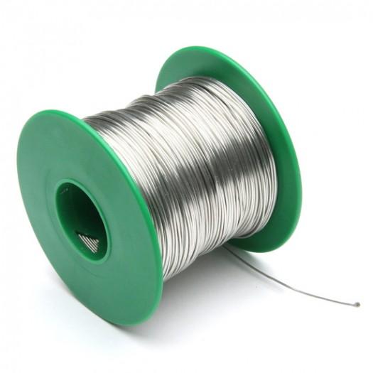 100 Gram - Soldering Wire Roll - Silver 50Gram 0.8mm