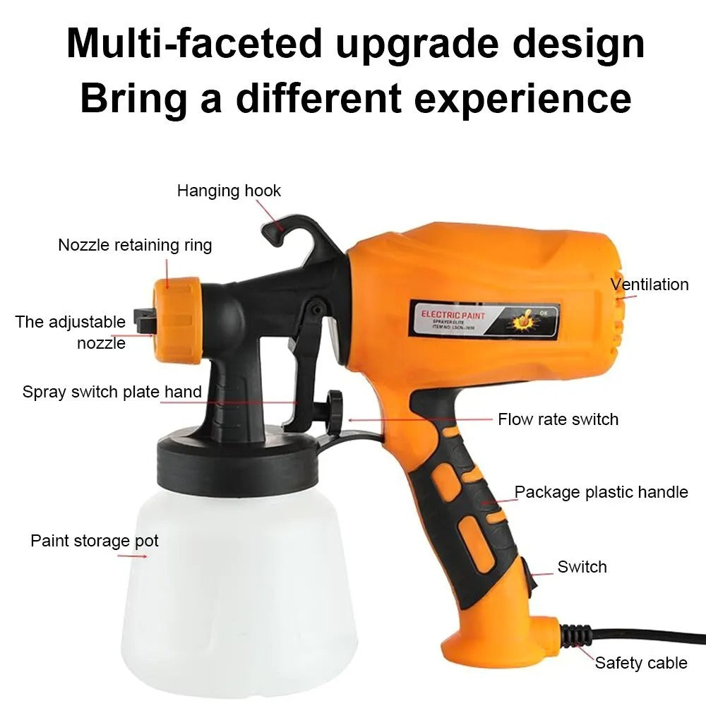 High-voltage Small Handheld Plug-in Paint Portable Air Spray Gun