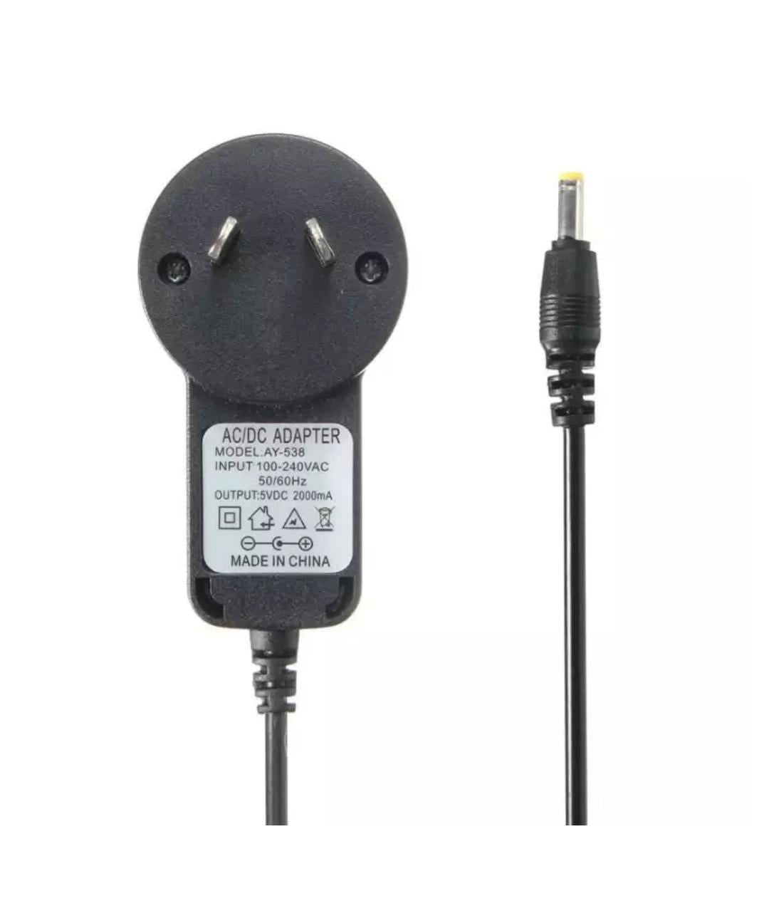 AU plug power adapter AC 100-240V DC 5V 2A Out put adaptor jack size : 4.0mm x 1.7mm