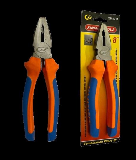 Superr Combination Plier/plas  , High Quality , 8 inches  Durable For Hardware Tools, kit , For tighten Screws Fasteners  and Wires Cutting