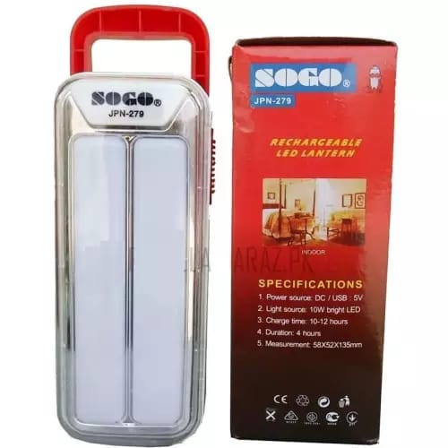 Sogo Rechargeable Mini Emergency light JPN-279 white