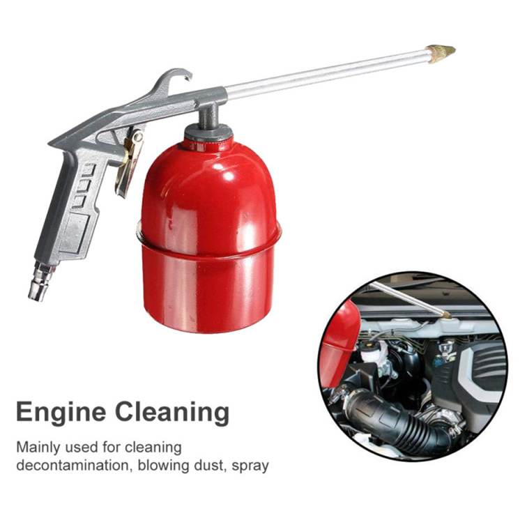 Car Engine High Pressure Cleaning Gun Cleaner Solvent Air Sprayer Washer Auto Degreasing Siphon Tool Car Cleaning Washing Gun