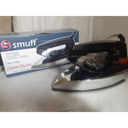 Smuff Brand Iron Dry Light weight iron 3LBS Premium Quality Dry iron