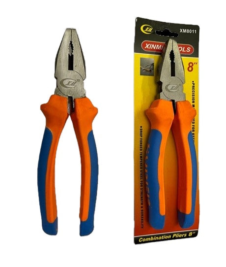 Superr Combination Plier/plas  , High Quality , 8 inches  Durable For Hardware Tools, kit , For tighten Screws Fasteners  and Wires Cutting