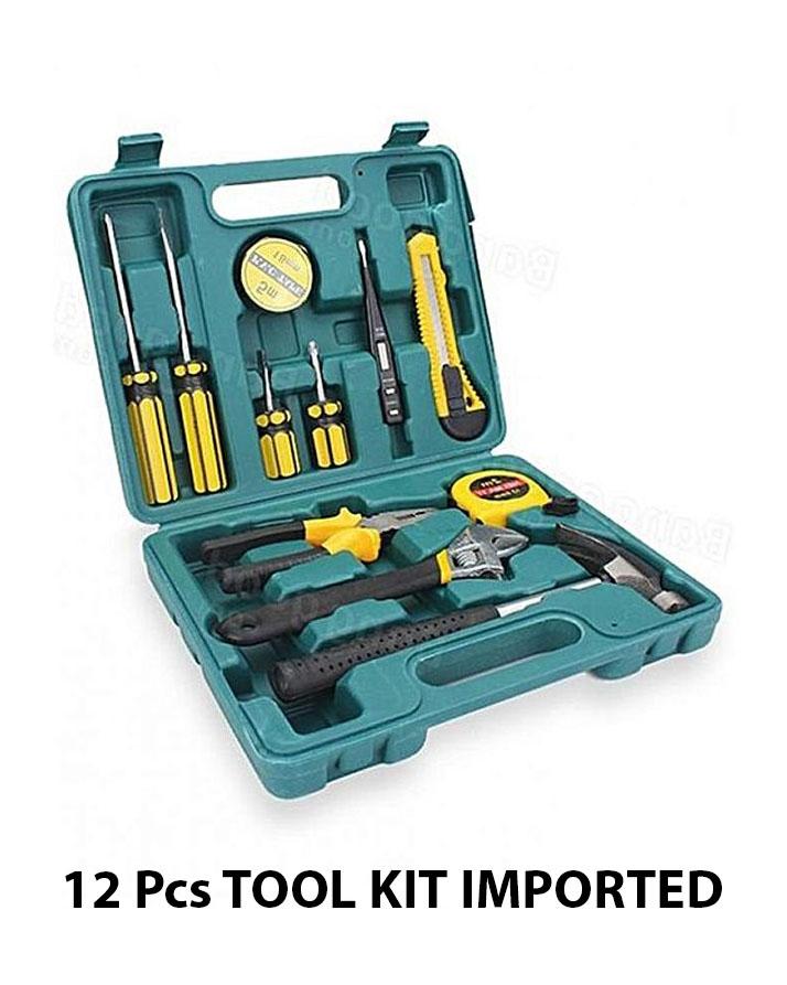 Combination Tool Kit 12 Pcs Repairing Tool Set For Home & Other