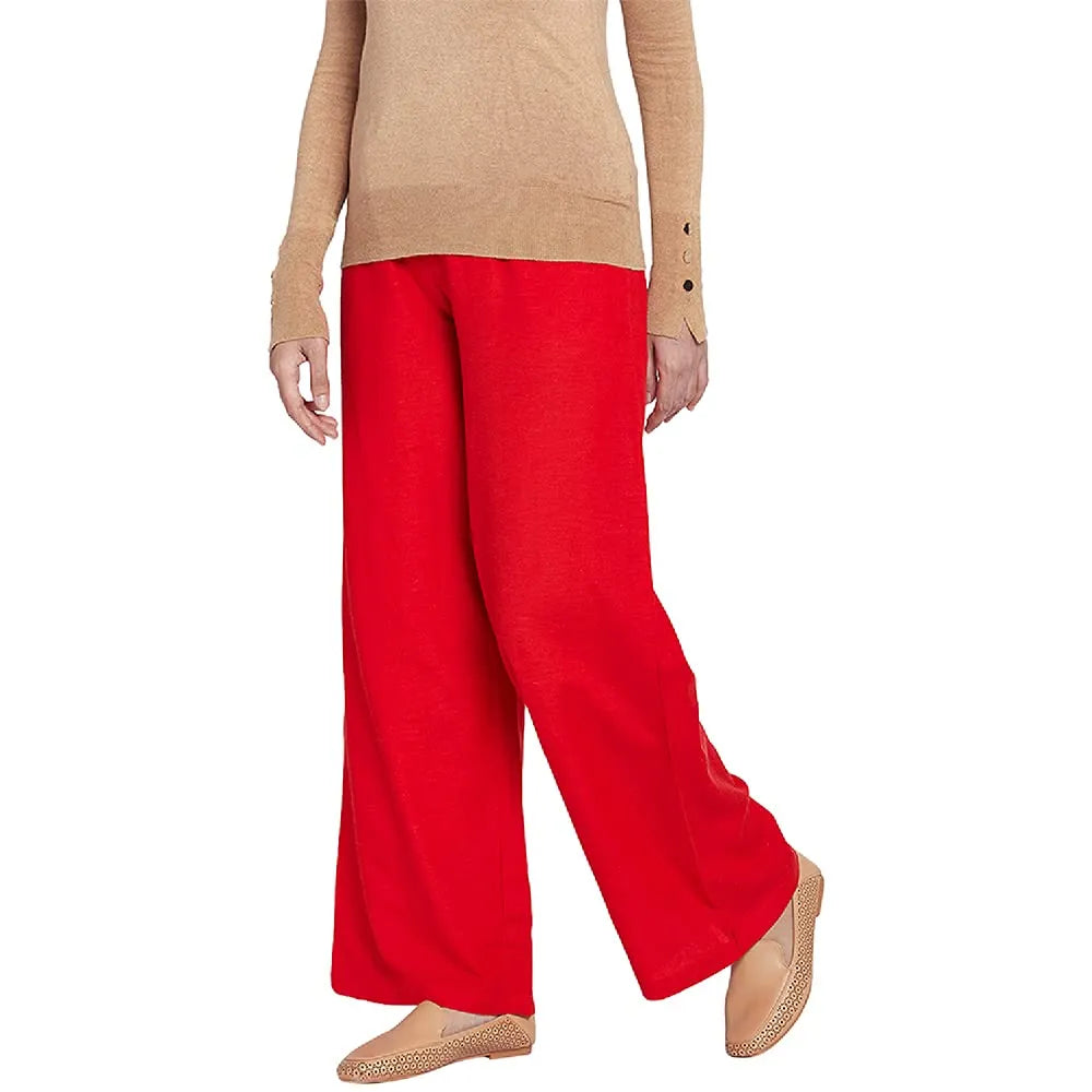 Pack of 5 Palazzo Pants for Women - Relaxed Fit, Free Size | Stylish & Comfortable Bottom Wear