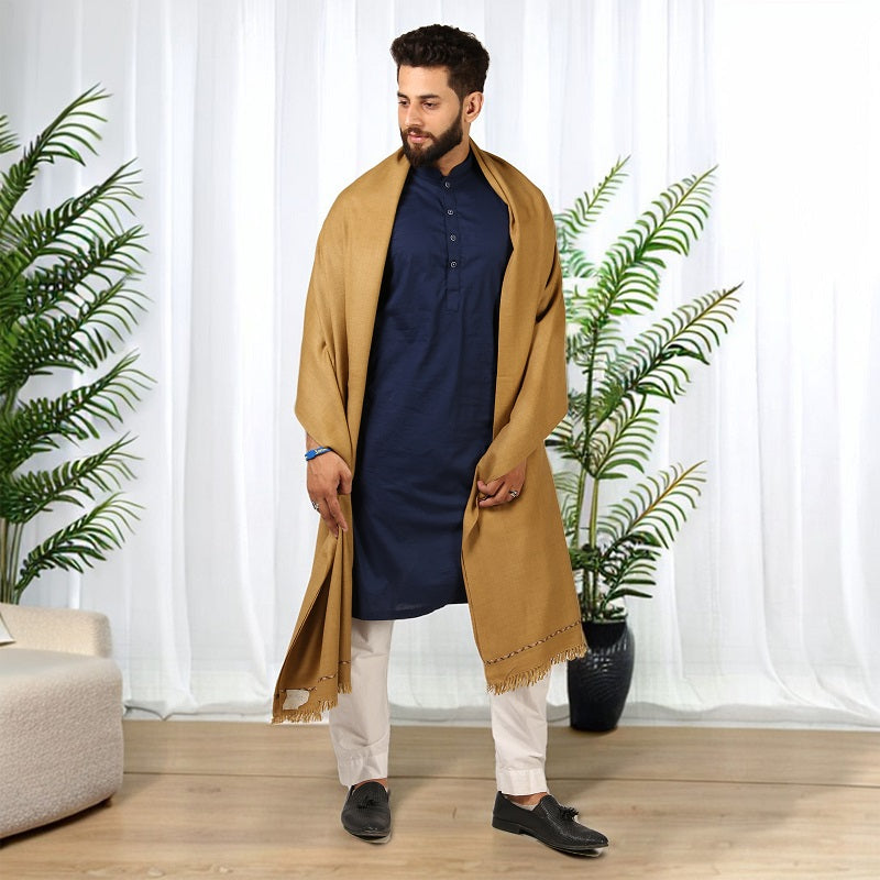 Men's Pure Soft & Light Pashmina Kashmiri Shawl