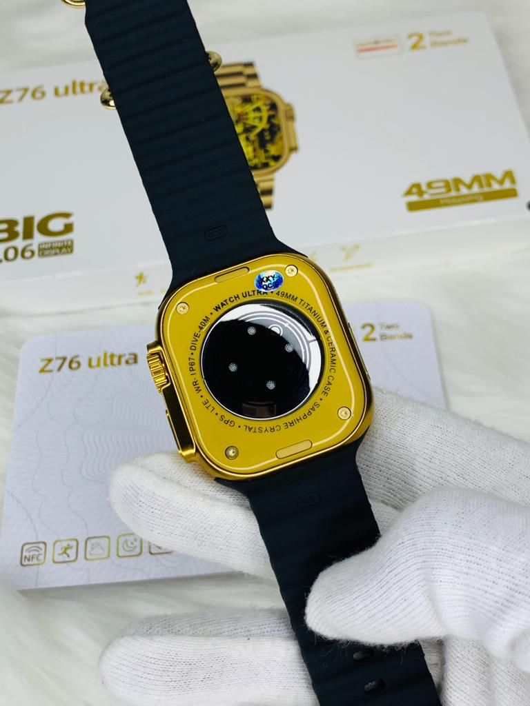 Z 76 ULTRA GOLD EDITION SMART WATCH LATEST MODEL