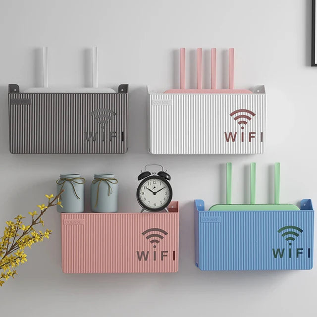 Wall Mounted Wifi Router Shelf