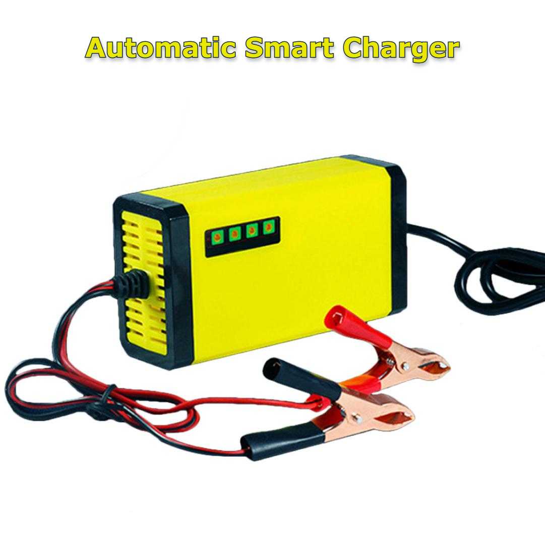 Digital Universal Battery Charger 12V / 4A Automatic Battery Charger