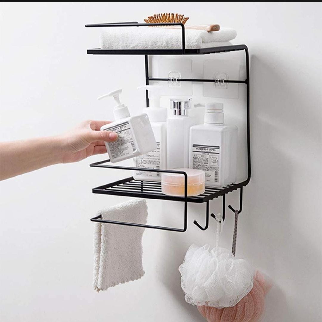 Bathroom Shelf | Shower Shelves Shampoo Storage Rack | Kitchen & Bathroom Organizer